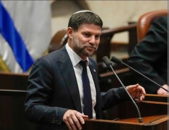 Menteri Keuangan sayap kanan Israel, Bezalel Smotrich. [Int]